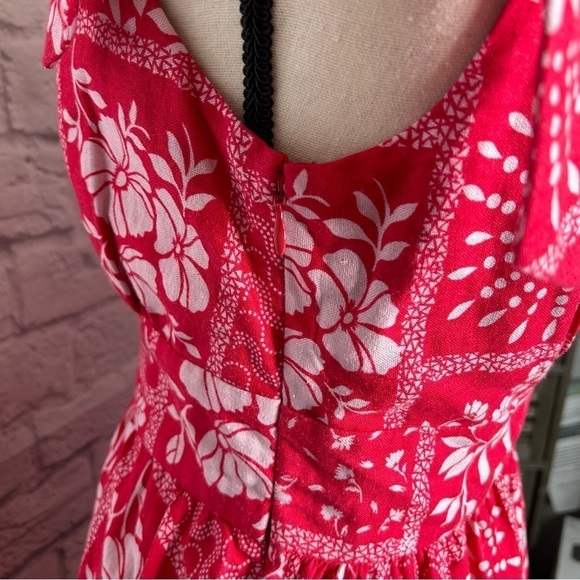 NWT House Of Harlow Mixed Print Deep V-Neck A-Line Mini Dress - Picture 9 of 14